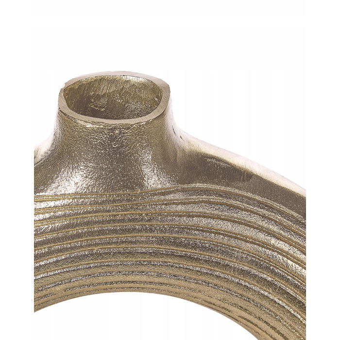 Декоративна ваза COMAL Metal, 40 см, золотиста