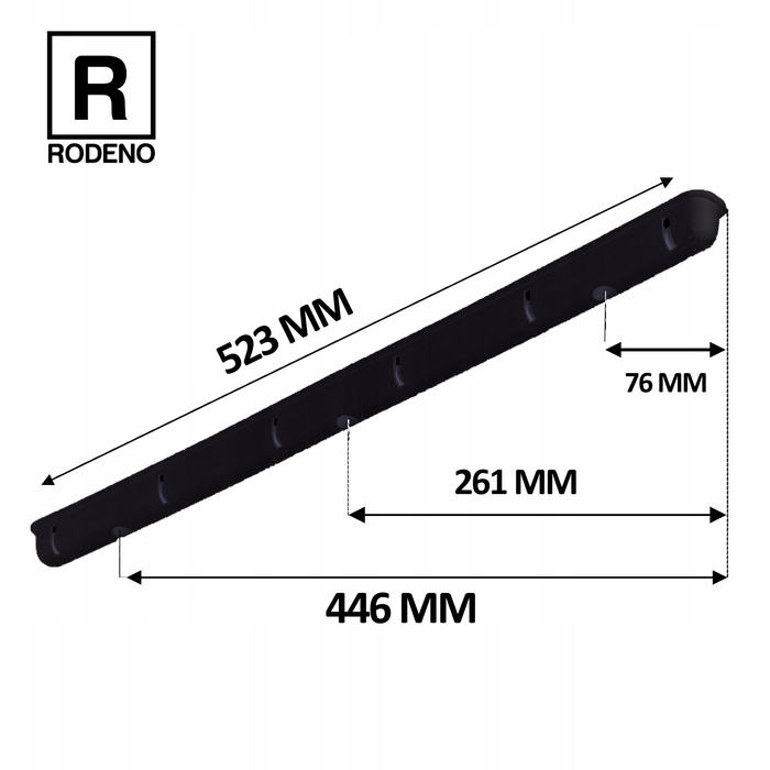 Стеляна сушарка для білизни Rodeno, 6 стійок, 140 см, регульована