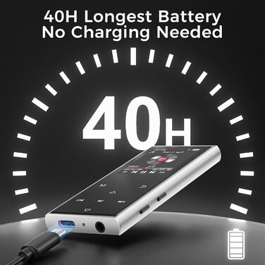 MP3 плеєр AGXOV з Bluetooth, WiFi, Android 4.02