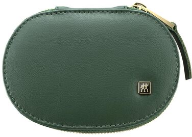 Набір для манікюру та педикюру ZWILLING 3 шт., комбіновані ножиці для нігтів, етикетка з веганської шкіри яблука, зелений