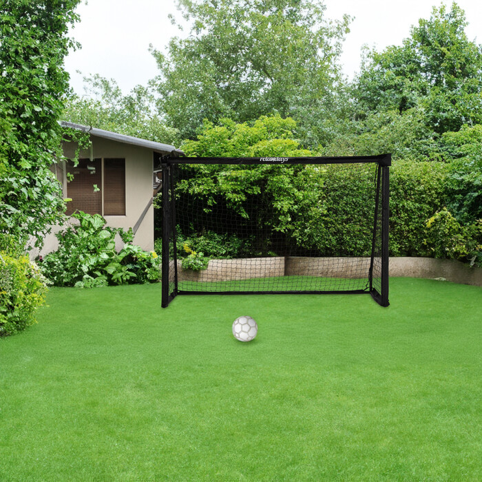 Relaxdays Black Football Goal 120 x 180 cm
