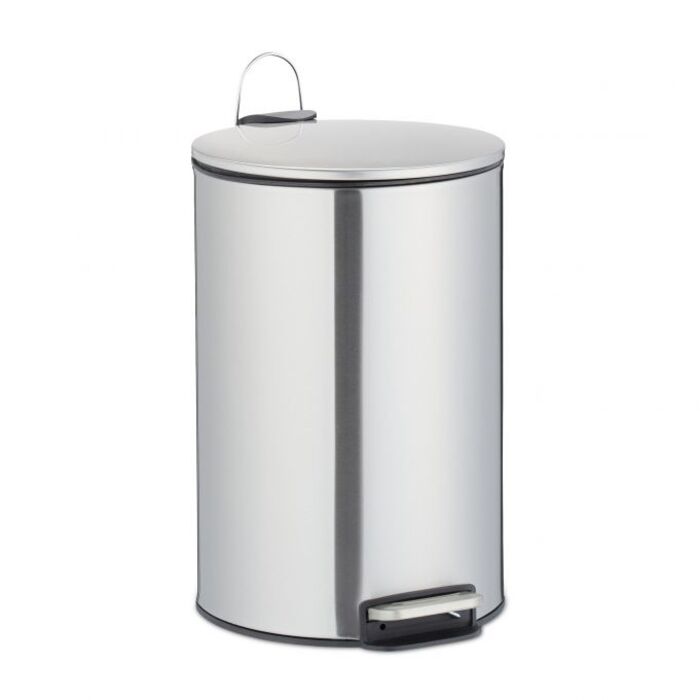 Relaxdays Stainless Steel Step Bucket 12 Liter