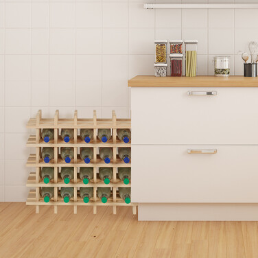 24-Bottle Wine Rack