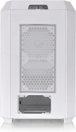 Корпус ПК Thermaltake The Tower 300 Snow (Білий) Micro Tower, Micro-ATX/mini-ITX, вертикальний дизайн, 3x Tempered Glass, 2x140mm PWM вентилятори, підтримка радіатора до 420mm, опціональний кріплення для стійки