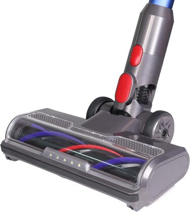 Насадка для пилососа Dyson V7 V8 V10 V11 V15 FEVORCS з підсвічуванням для твердих поверхонь та килимів