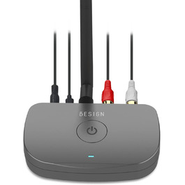 Bluetooth аудіоадаптер Besign Hohe Reichweite BE-RCA: для смартфонів, планшетів, аудіосистем та колонок. RCA, AUX Bluetooth аудіоадаптер Besign Hohe Reichweite BE-RCA: для смартфонів, планшетів, аудіосистем та колонок. RCA, AUX