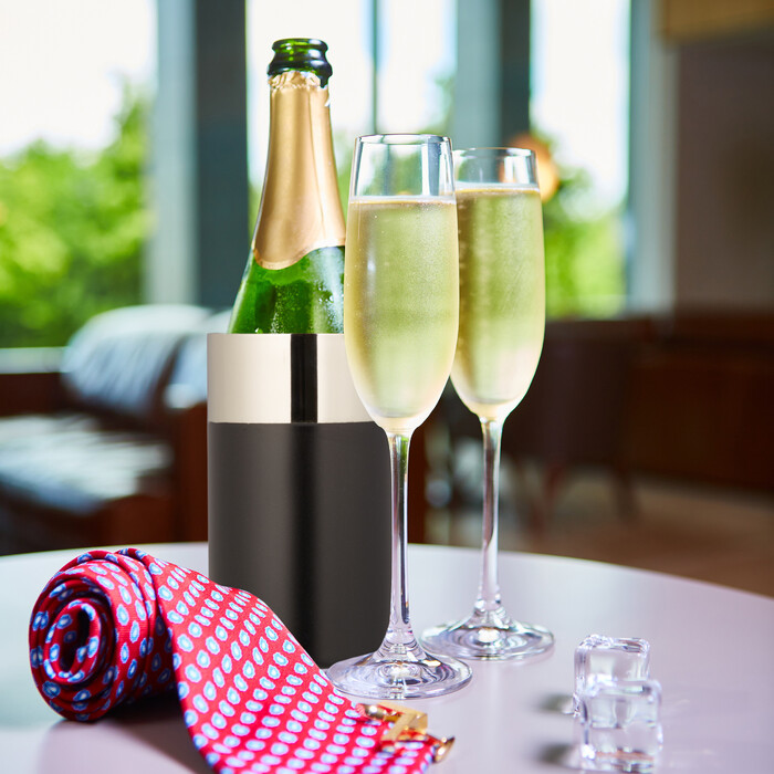 Relaxdays Stainless Steel Wine Cooler