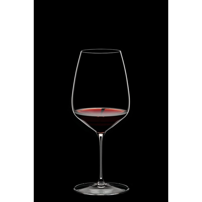 RIEDEL Veloce Cabernet/Merlot Wine Glass Set, 2-Piece, Clear Crystal Glass, Premium Machine-Made