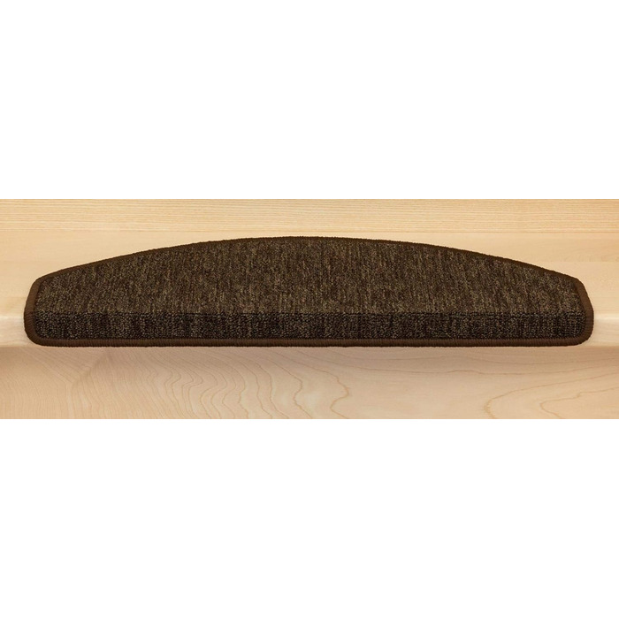 Ступінчасті килимки Rambo New від Kettelservice-Metzker: набір 15 штук, напівкругла форма, колір кавовий