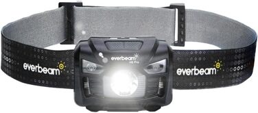 Налобний ліхтар Everbeam H6 Pro з LED, сенсором руху, 650 лм, акумулятор 1200 мА·год, водонепроникний, USB, до 20 годин роботи