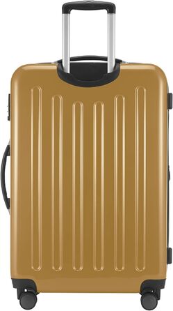 Чемодан ALEX Hartschalen - валіза-тележка, валіза для подорожей, 74 л (Колір осіннього золота, 75 см)