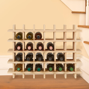 24-Bottle Wine Rack