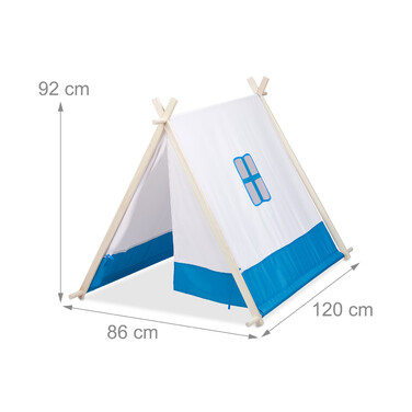 Relaxdays Flat Play Tent for Children