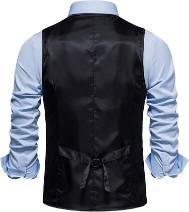 Чоловіча жилетка в клітинку, формальна, без рукавів, з V-подібним вирізом, твід, для бізнесу та відпочинку, жилетка з кишенею, колір кава