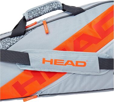 Ракетка для настільного тенісу HEAD 12R сіра/помаранчева