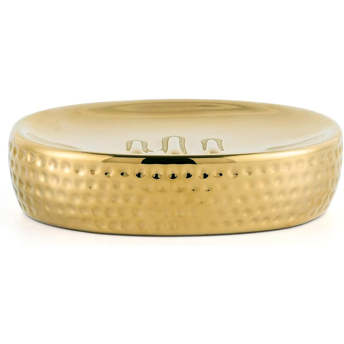 Набір дозатора мила Gold, 3 шт. Керамічний аксесуар для ванної кімнати: дозатор мила, мильниця та стакан для зубних щіток, розкішний дизайн для ванної та гостьового WC