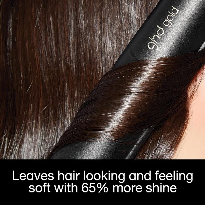 Випрямляч для волосся ghd Gold Black - Професійний стайлер для гладкого волосся з блиском, для всіх типів волосся