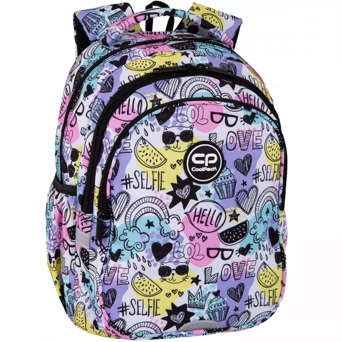 Багатофункціональний шкільний рюкзак CoolPack, багатоколірний, 21 л
