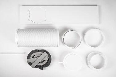 Мобільний кондиціонер Comfee Breezy Cool Pro 2.0, 7000 BTU, 2kW, охолодження, вентиляція, осушення, керування через додаток, для приміщень до 68 м³