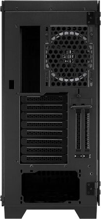 Sharkoon Elite Shark CA200M: корпус ПК з ARGB підсвічуванням та вертикальним встановленням відеокарти, сітчаста передня панель