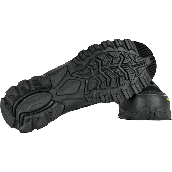 Черевики робочі Goodyear S1P/SRA/HRO для чоловіків, металозахисні, композитна підошва, розмір 42, чорно-жовті