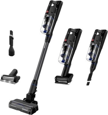 Бездротовий пилосос Bissell PowerClean FurGuard з акумулятором, 280W, самоочищувана щітка, світло FurFinder, HEPA-фільтр, акумулятор 2500 mAh, час роботи 50 хв, щітка FurGuard 4091N для видалення шерсті тварин