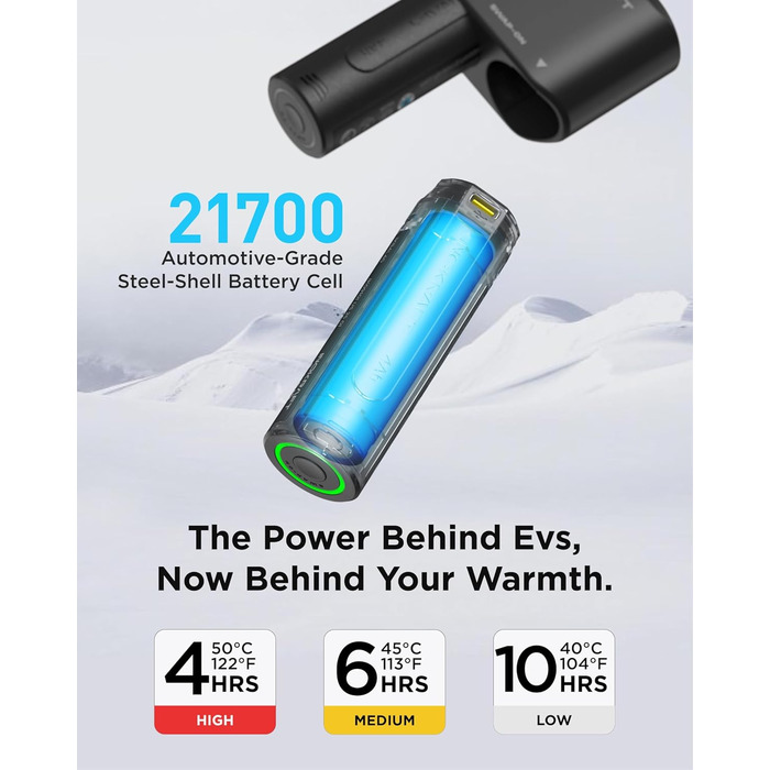 Тепла електрична жилетка InoKraft для чоловіків з підігрівом, акумулятор 8000mAh, USB-C, для зими, велоспорт, біг, хайкінг, XXL