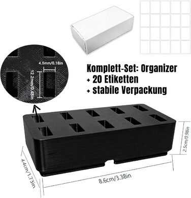 Організатор для USB-накопичувачів TATMOHIK: сумка-чохол для 10 USB-флешок, аксесуарів, USB-станція