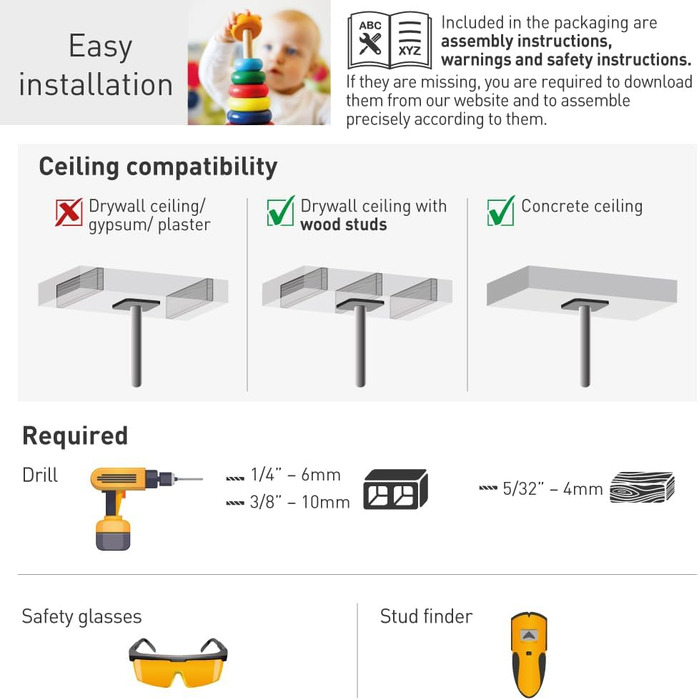Кронштейн для телевізора Barkan Lange Weiß 13-75