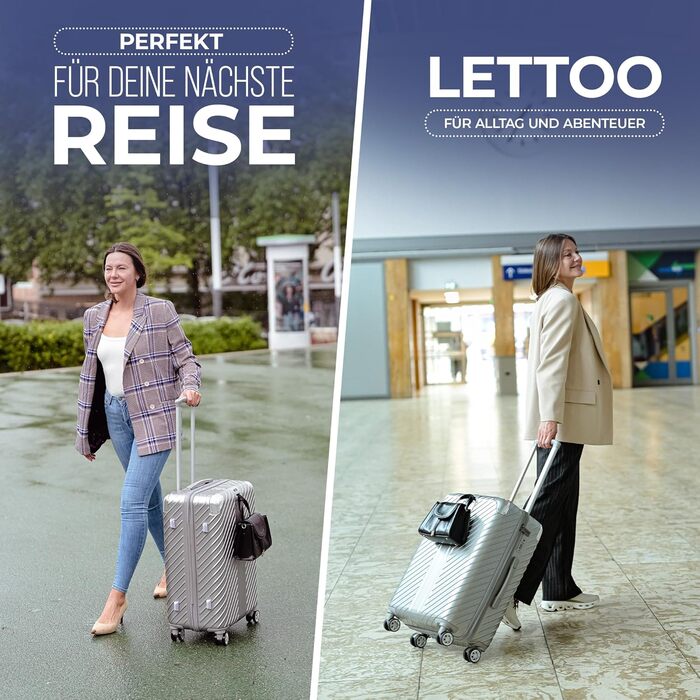 Чемодан дорожній 28 дюймів (XL) 120L, срібний, з роликами, захистом кутів та відділенням для ноутбука (75x50x33)