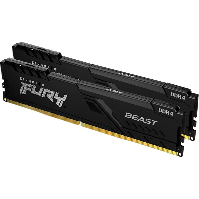 Kingston FURY Beast 32GB (2x16GB) DDR4 3600MHz CL18 Комп'єкт оперативної пам'яті для ПК
