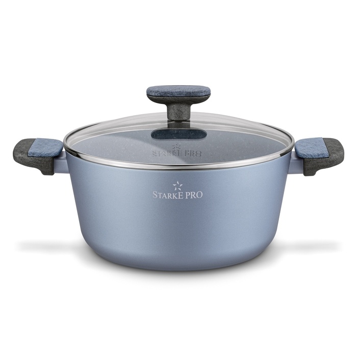 Набір алюмінієвих каструль Starke Pro Double, 10 предметів