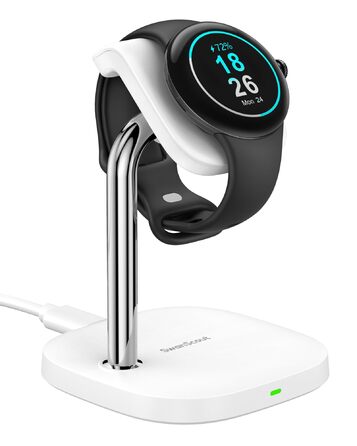 Зарядна станція SwanScout для Google Pixel Watch 3/2 (Не підходить для Pixel Watch 1), SwanScout 505G2, магнітний швидкий зарядний пристрій для Pixel Watch 3/Pixel Watch 2