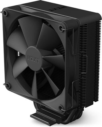 Охолоджувач CPU NZXT T120 - білий, 120 мм, 4 теплові трубки, підтримка Intel/AMD