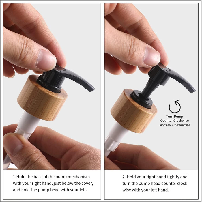 Набір флаконів для шампуню та гелю для душу, 500 мл, 3 шт. (чорний)