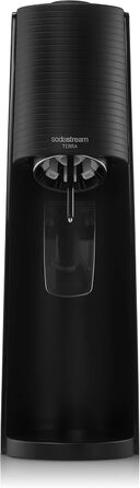 SodaStream Aqua Fizz Terra: комплект з 2 пляшок 1 л, балон CO2 Quick Connect (60 л), чорний матовий