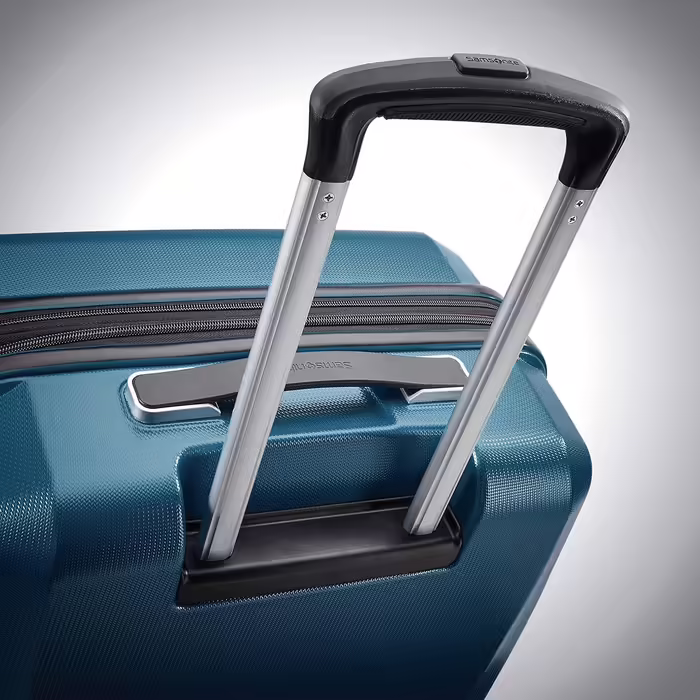 Samsonite Winfield 3 DLX Hardside Luggage with Spinner Wheels, One Size, Carry-on (Check-in, medium, Navy)