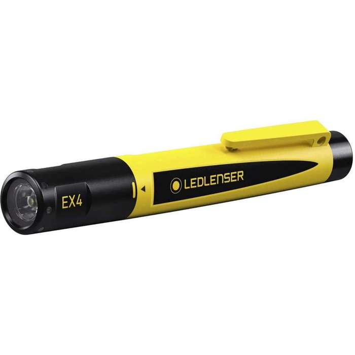 Світлодіодний ліхтар Ledlenser EX4 для майстерні, вибухозахищений, на батарейках AAA, 50 лм, водонепроникний IP68, для зони EX 0/20