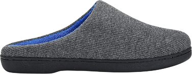 Тапочки Mishansha зимові утеплені з піною пам'яті для дому та вулиці, розмір 36-47, сірий та синій кольори