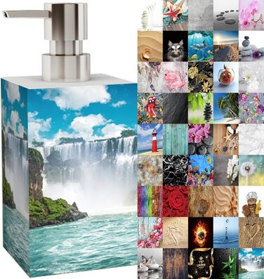 Дозатор мила | Широкий вибір стильних дозаторів для ванної кімнати | Сучасний дизайн, ефектний водоспад