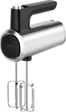 Міксер ручний CAMRY 900W з аксесуарами: 5 швидкостей, Turbo, 3 насадки (крюк, вінчик, вінчик)