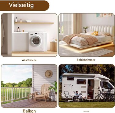 Телескопічна система для гардеробу: розширювана штанга для одягу з 6 штангами та 2 гачками, регульована полиця 110-300 см, для дому та магазину одягу, білий (срібний)