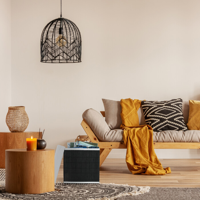 Relaxdays Ottoman з місцем для зберігання речей
