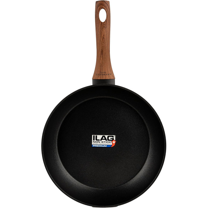 Сковорода з антипригарним покриттям для індукційних плит, Ø 20 см - антипригарна сковорода для всіх типів плит (газ, електрика)