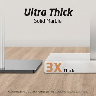 Підставка для рушників подвійна, настільна, з нержавіючої сталі, з мармуровою основою, 84 см, BTH217-2