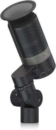 TC Helicon GoXLR MIC - Динамічний мікрофон для стрімінгу та бродкасту з вбудованим поп-фільтром, чорний