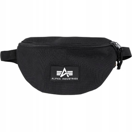 Поясна сумка Alpha Industries Rubber, чорна
