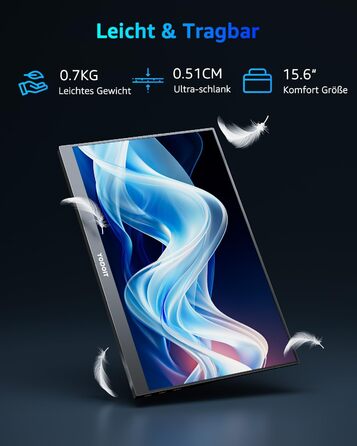 Портативний монітор Yodoit 15.6