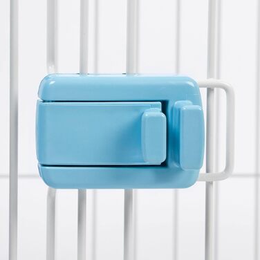 Вольєр для цуценят Iris Ohyama CLS-1130, 60 см, блакитний. Ідеально для собак та котів, для дому та вулиці. Вольєр, клітка, огорожа, простір для ігор.