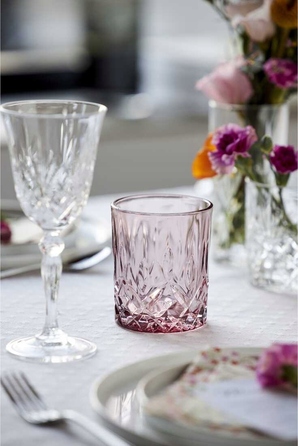 Келихи для червоного вина Lyngby Glas Melodia, багатоколірні, 270 мл, 4 шт.